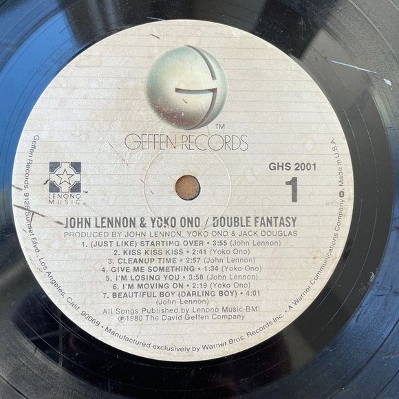 John Lennon / Yoko Ono Double Fantasy Vintage Record Album Purse / Tote - Picture 4 of 10